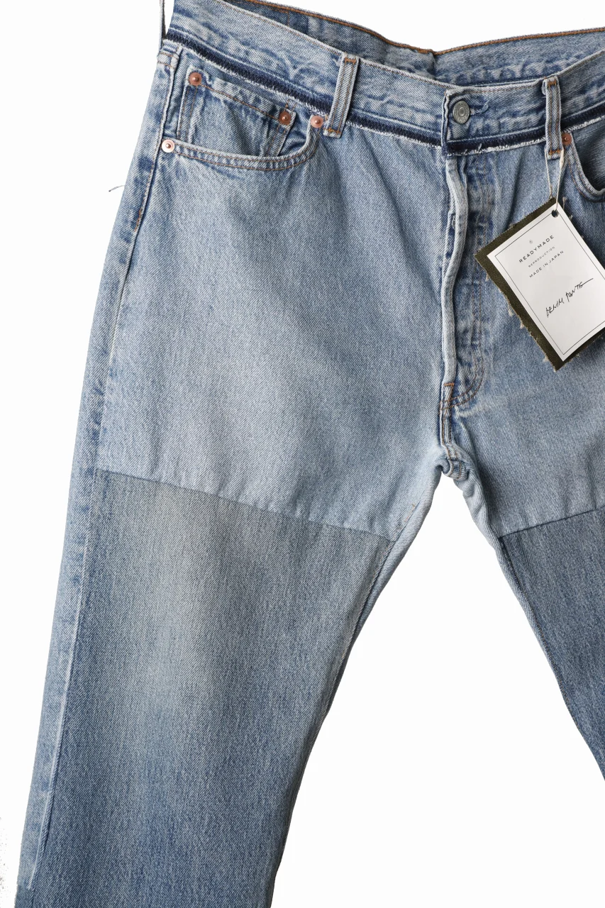 READYMADE DENIM PANTS - FLARE / (BLUE #C) - Image 8