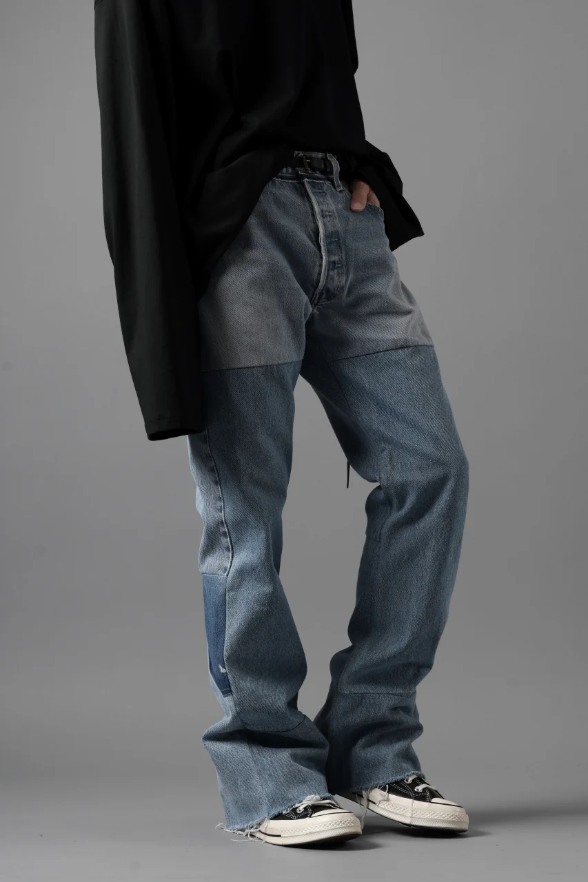 READYMADE DENIM PANTS - FLARE / (BLUE #D) - Image 25