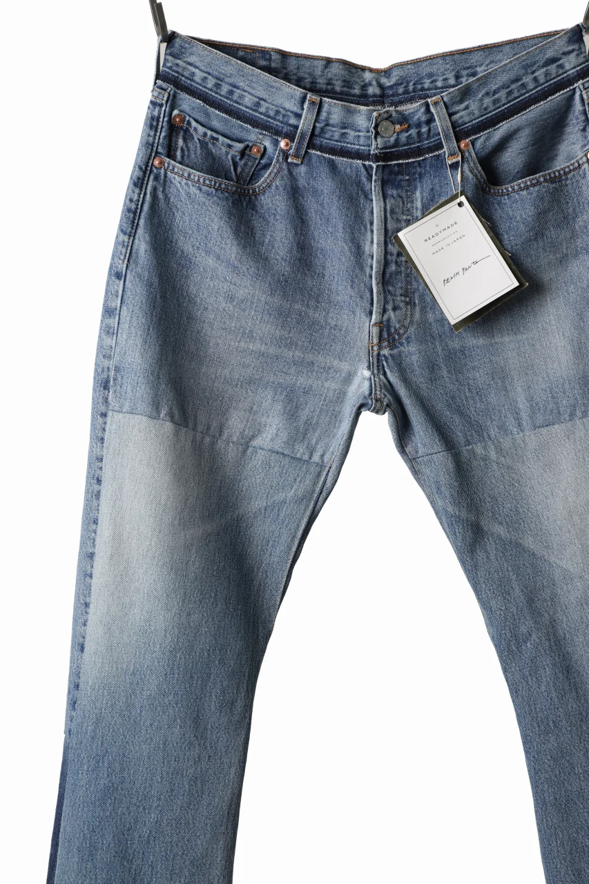 READYMADE DENIM PANTS - FLARE / (BLUE #D) - Image 7