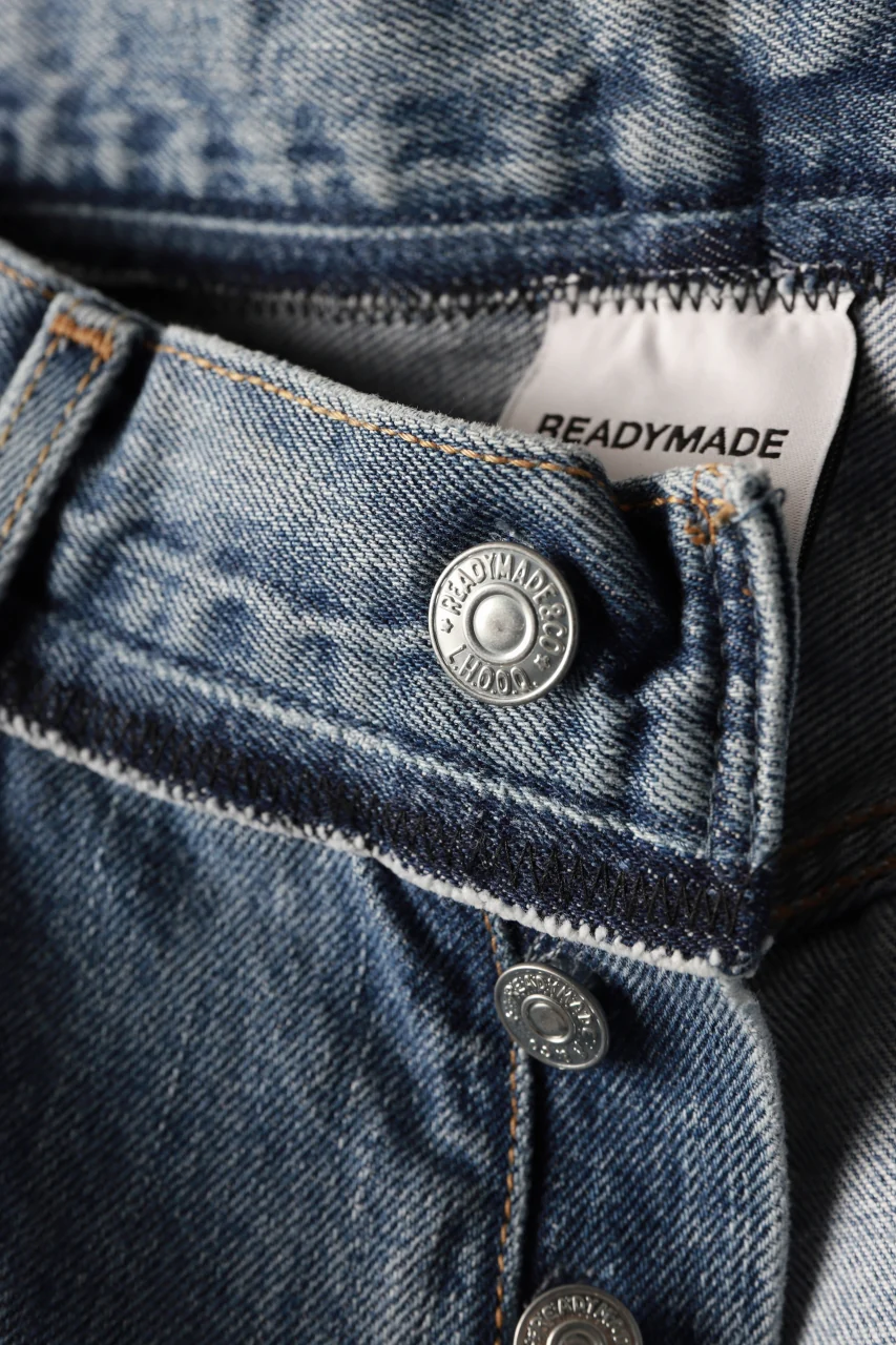READYMADE DENIM PANTS - FLARE / (BLUE #D) - Image 8