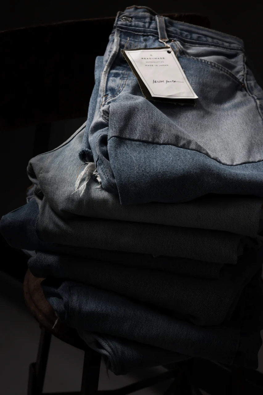 READYMADE DENIM PANTS - FLARE / (BLUE #E) - Image 32