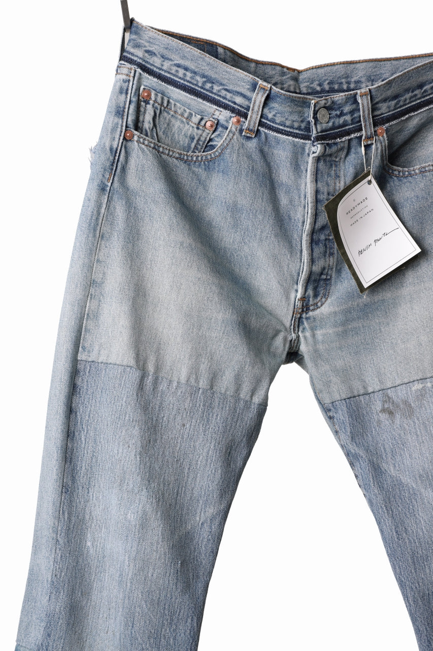 READYMADE DENIM PANTS - FLARE / (BLUE #E) - Image 6
