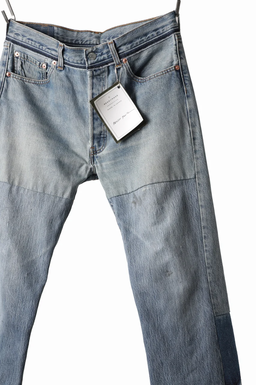 READYMADE DENIM PANTS - FLARE / (BLUE #E) - Image 7