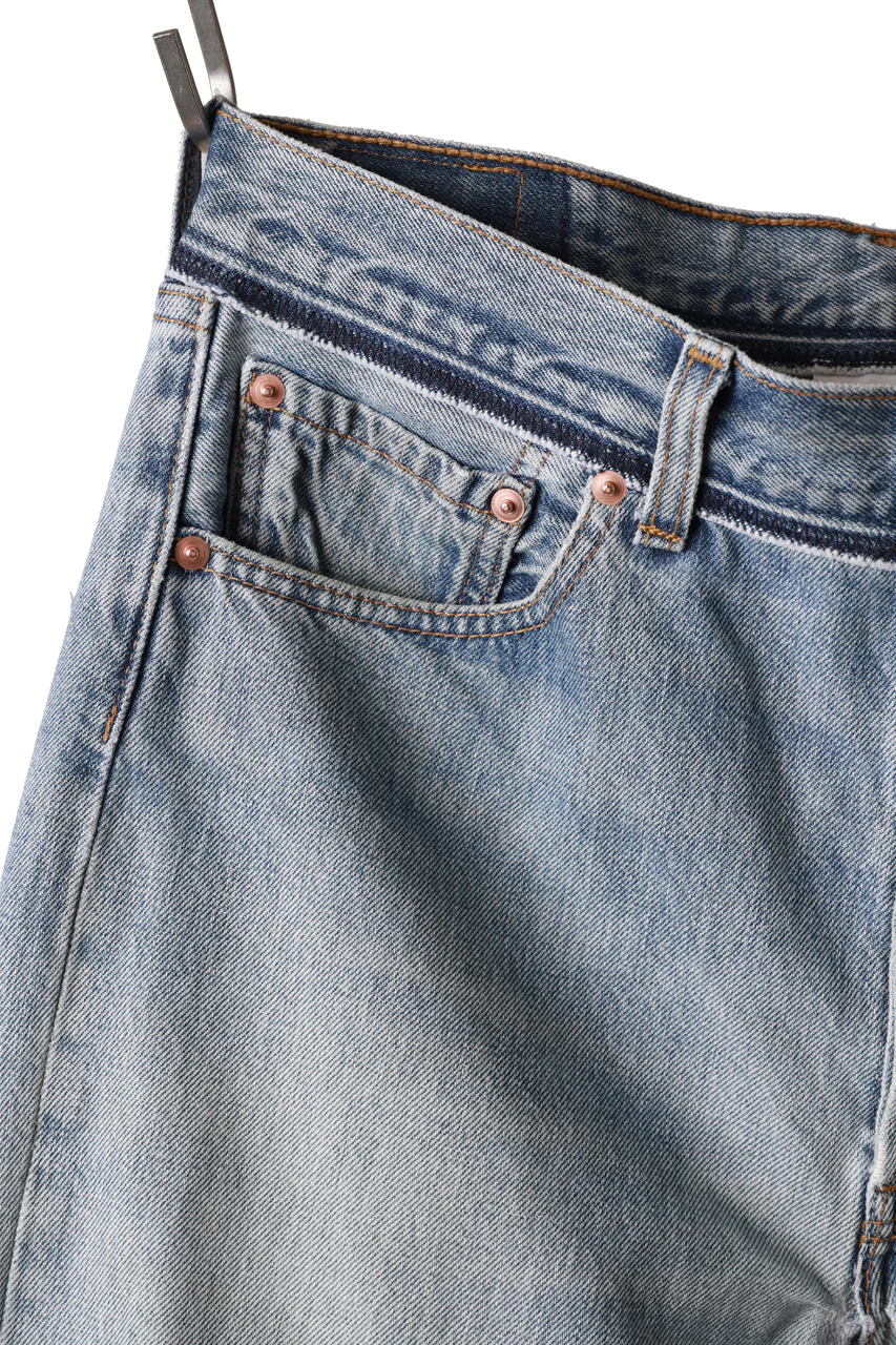 READYMADE DENIM PANTS - FLARE / (BLUE #E) - Image 9