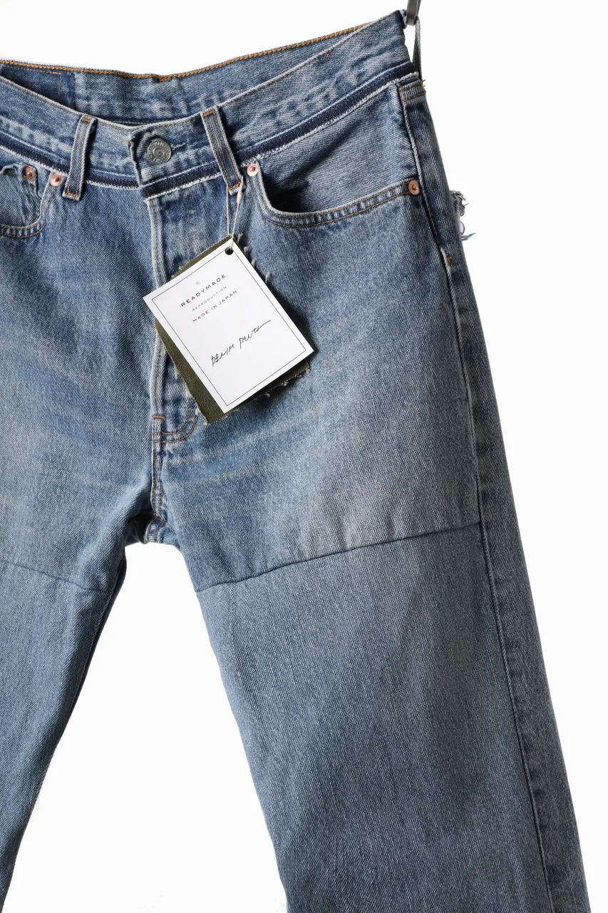 READYMADE DENIM PANTS - FLARE / (BLUE #F) - Image 4