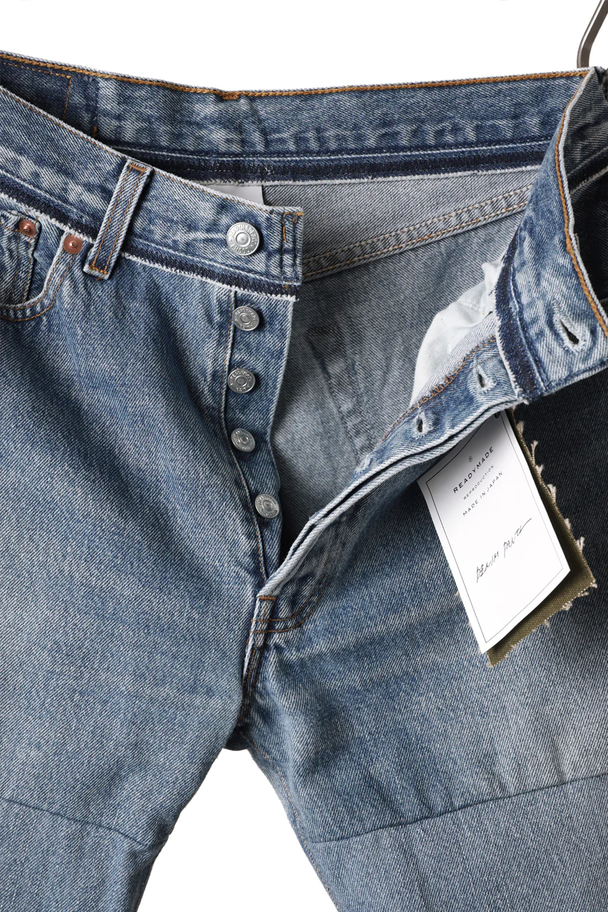 READYMADE DENIM PANTS - FLARE / (BLUE #F) - Image 7