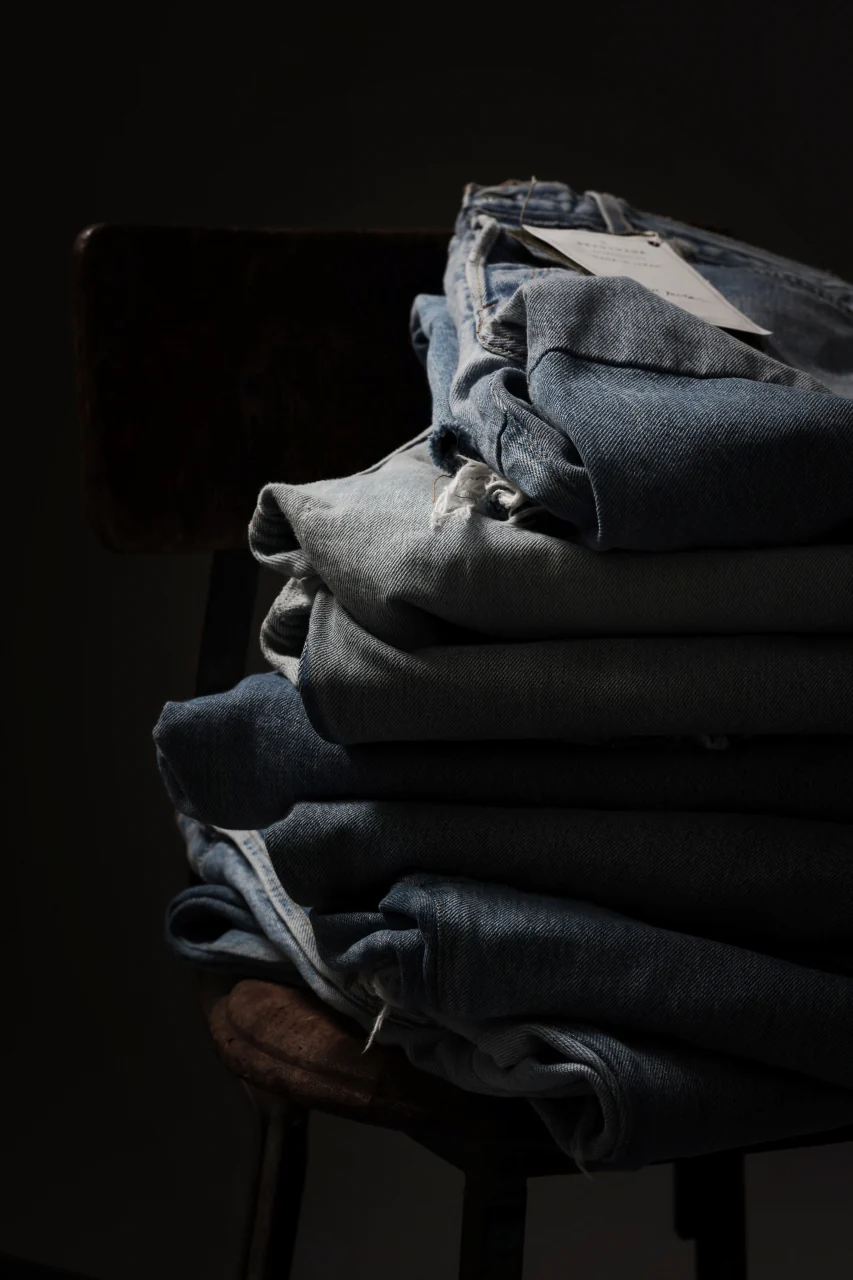 READYMADE DENIM PANTS - FLARE / (BLUE #G) - Image 30