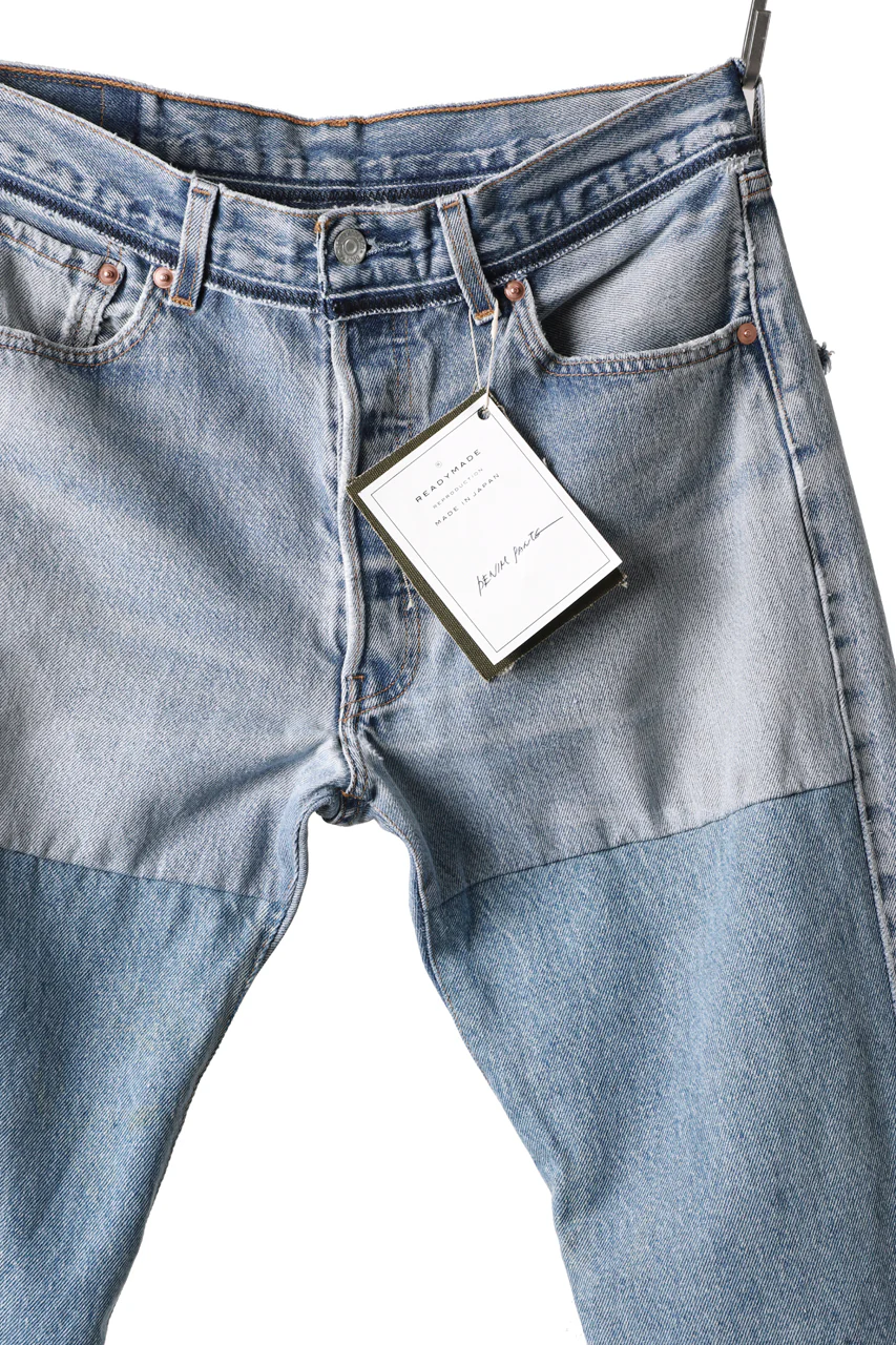 READYMADE DENIM PANTS - FLARE / (BLUE #G) - Image 8