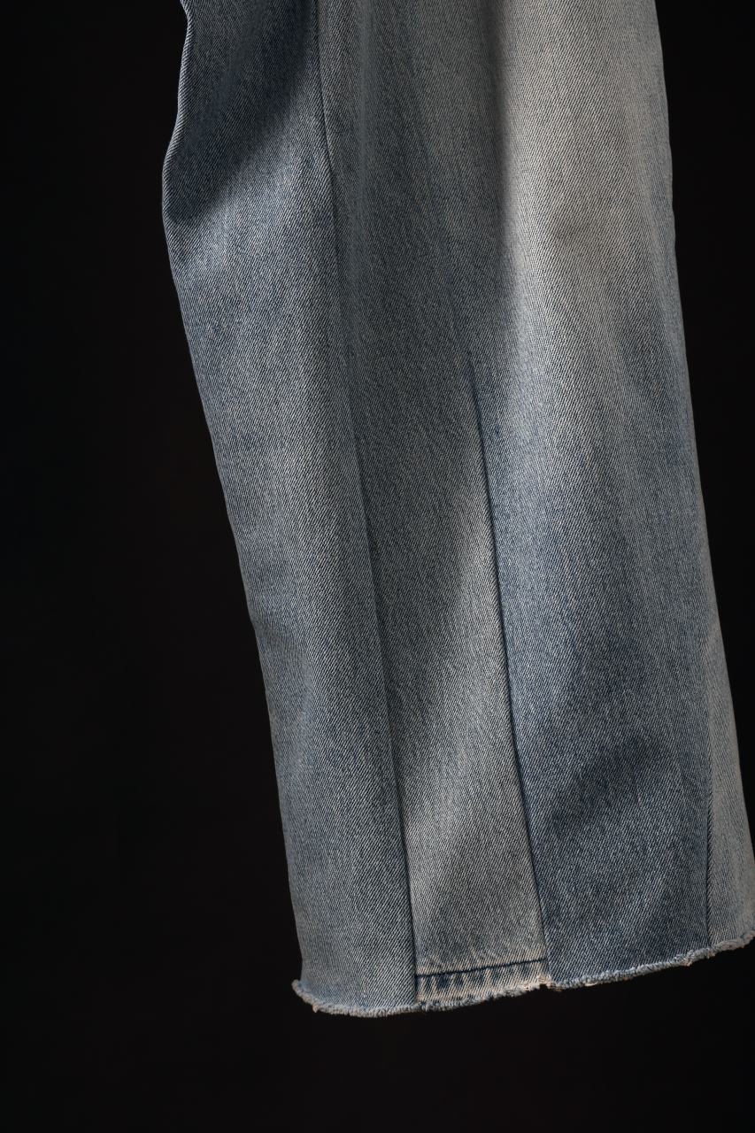 READYMADE DENIM PANTS (WIDE) / (BLUE #A) - Image 6