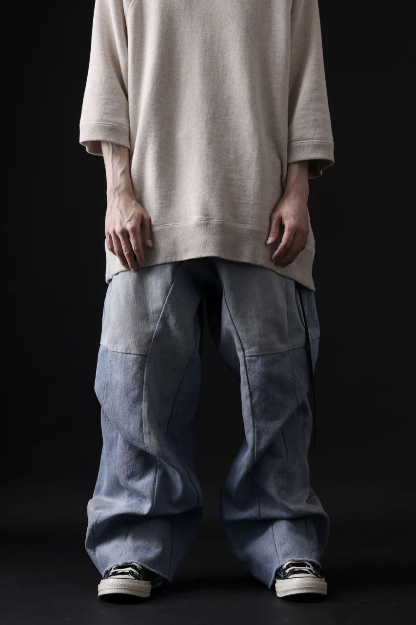 READYMADE DENIM PANTS (WIDE) / (BLUE #C) - Image 11