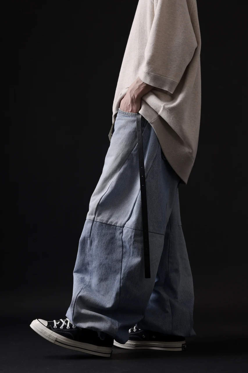 READYMADE DENIM PANTS (WIDE) / (BLUE #C) - Image 19