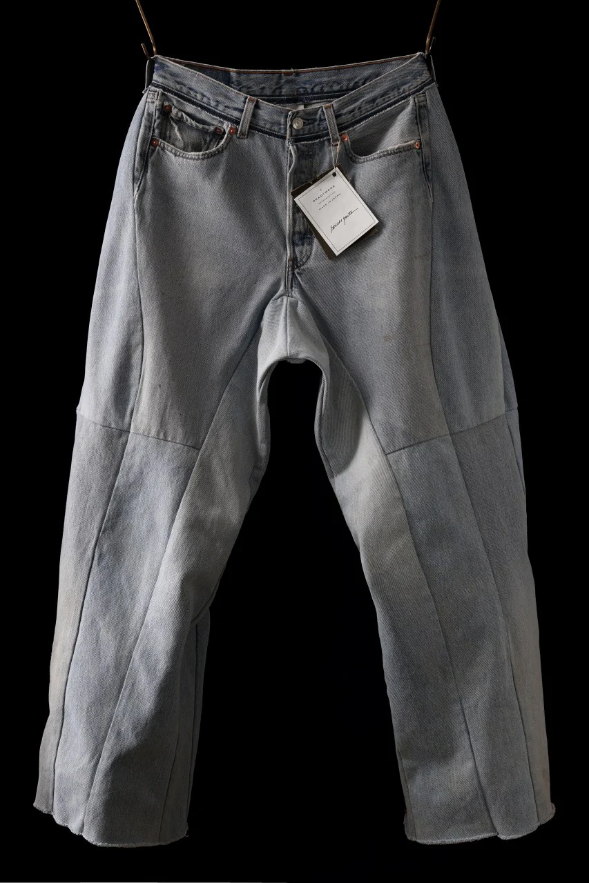 READYMADE DENIM PANTS (WIDE) / (BLUE #D)