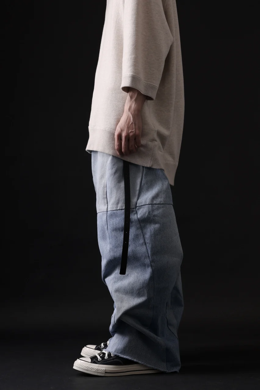 READYMADE DENIM PANTS (WIDE) / (BLUE #F) - Image 14