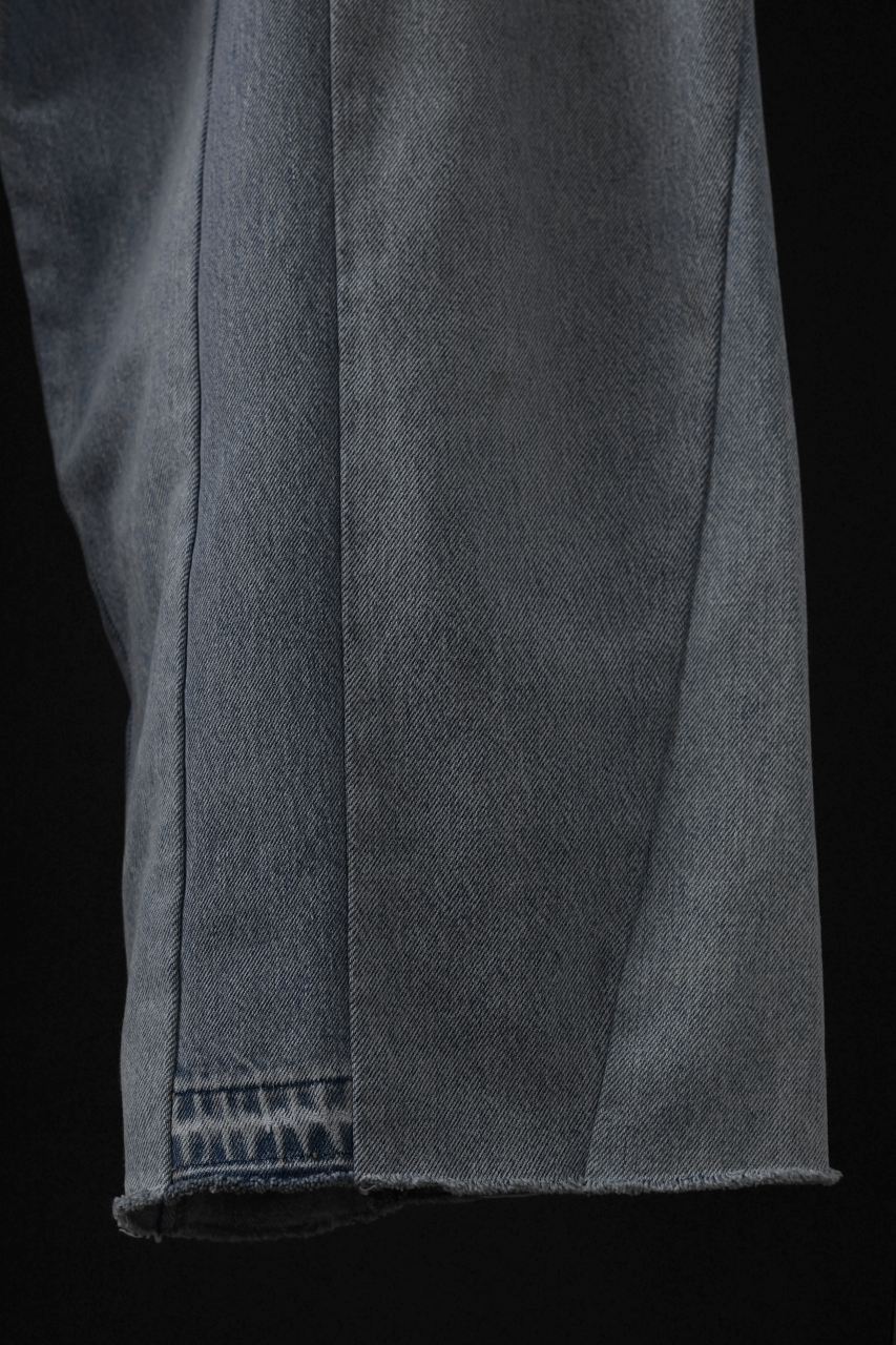 READYMADE DENIM PANTS (WIDE) / (BLUE #F) - Image 7
