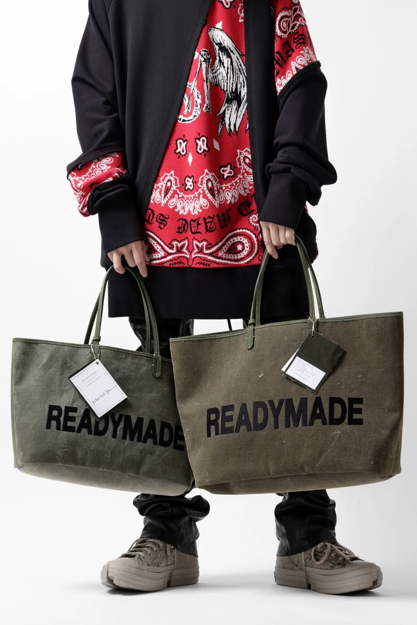 READYMADE DOROTHY BAG LARGE (KHAKI) - Image 13