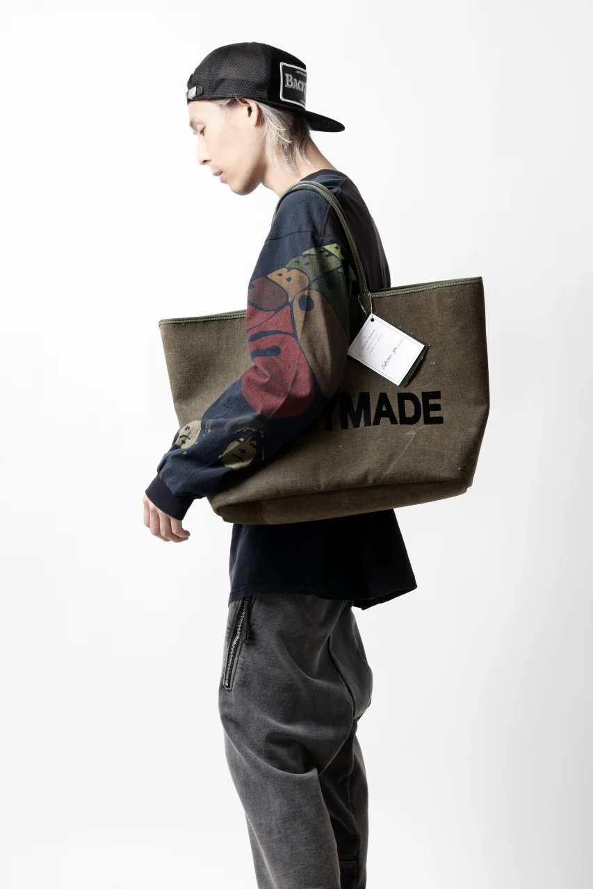 READYMADE DOROTHY BAG LARGE (KHAKI) - Image 15