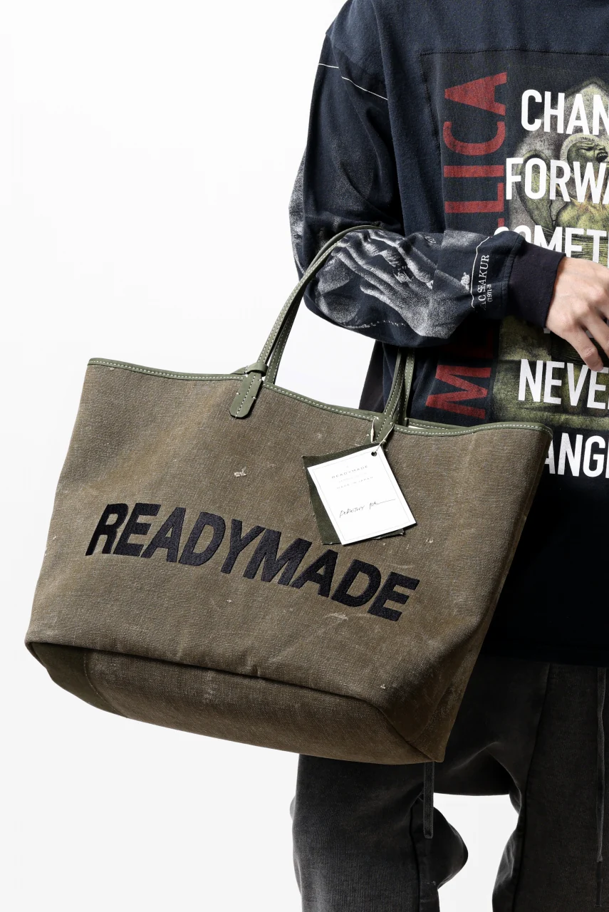 READYMADE DOROTHY BAG LARGE (KHAKI) - Image 19