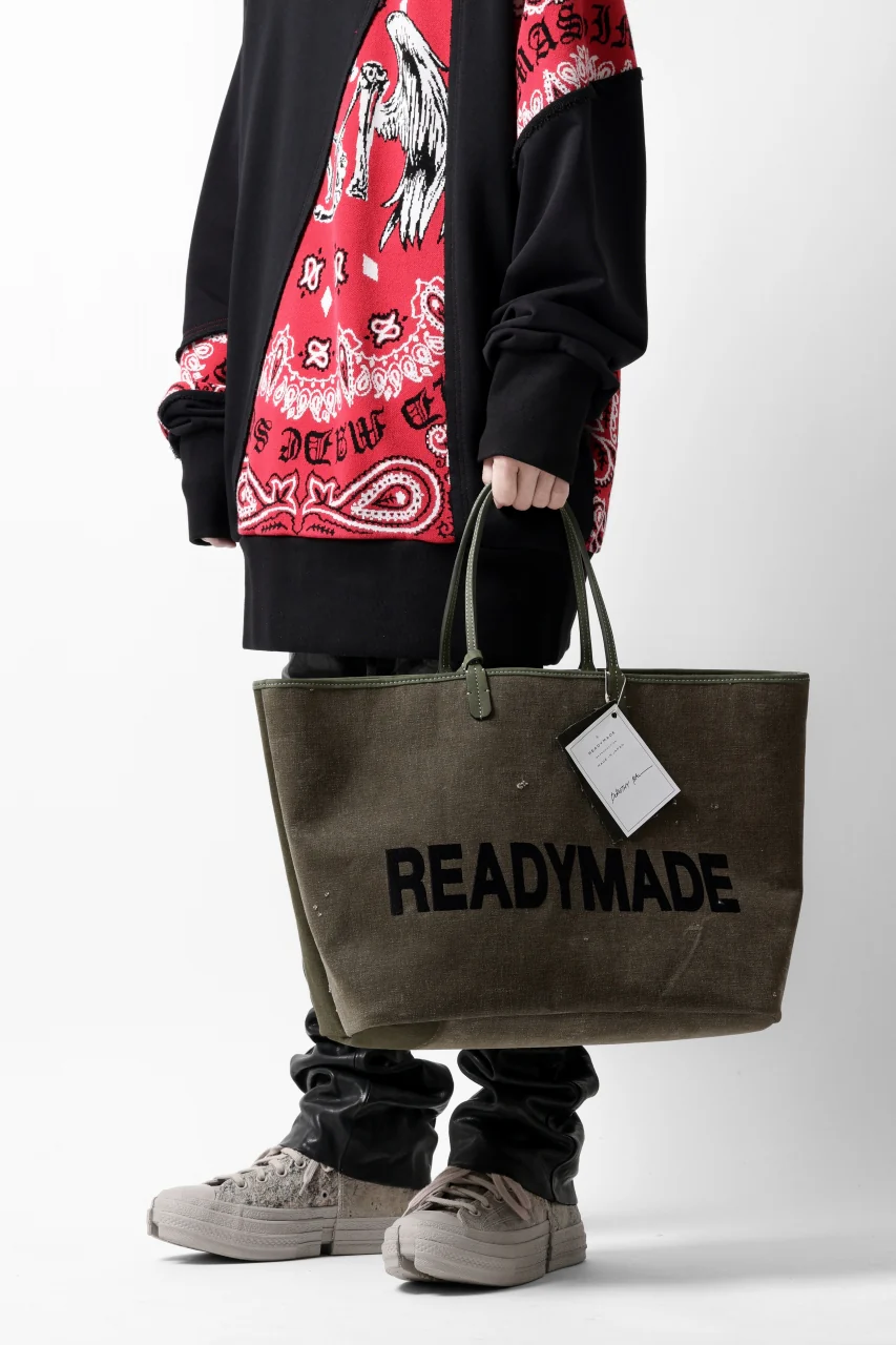 READYMADE DOROTHY BAG LARGE (KHAKI) - Image 6