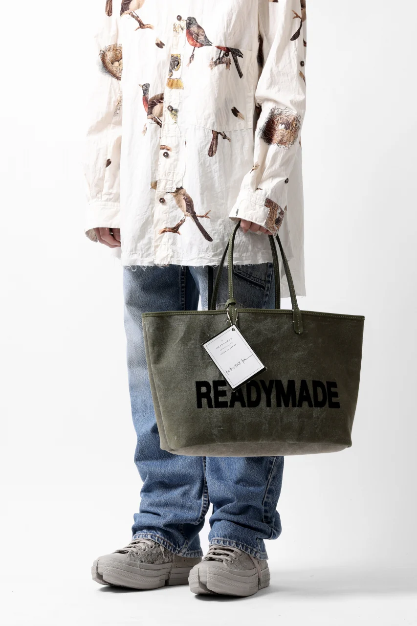 READYMADE DOROTHY BAG MEDIUM (KHAKI) - Image 8