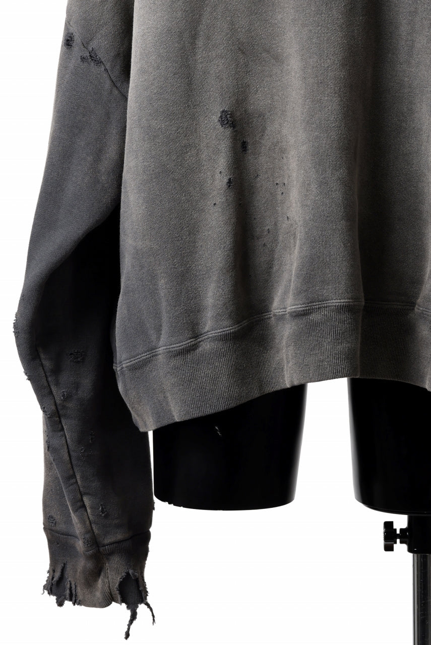 READYMADE GRUNGE DOUBLE FACE HOODIE (BLACK) - Image 10