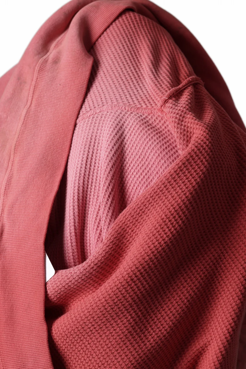 READYMADE GRUNGE DOUBLE FACE HOODIE (RED) - Image 5