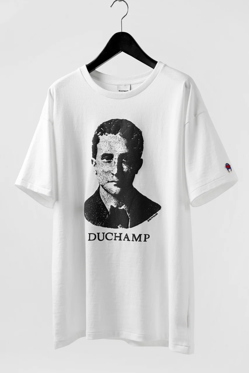 READYMADE DUCHAMP T-SHIRT (WHITE) - Image 2