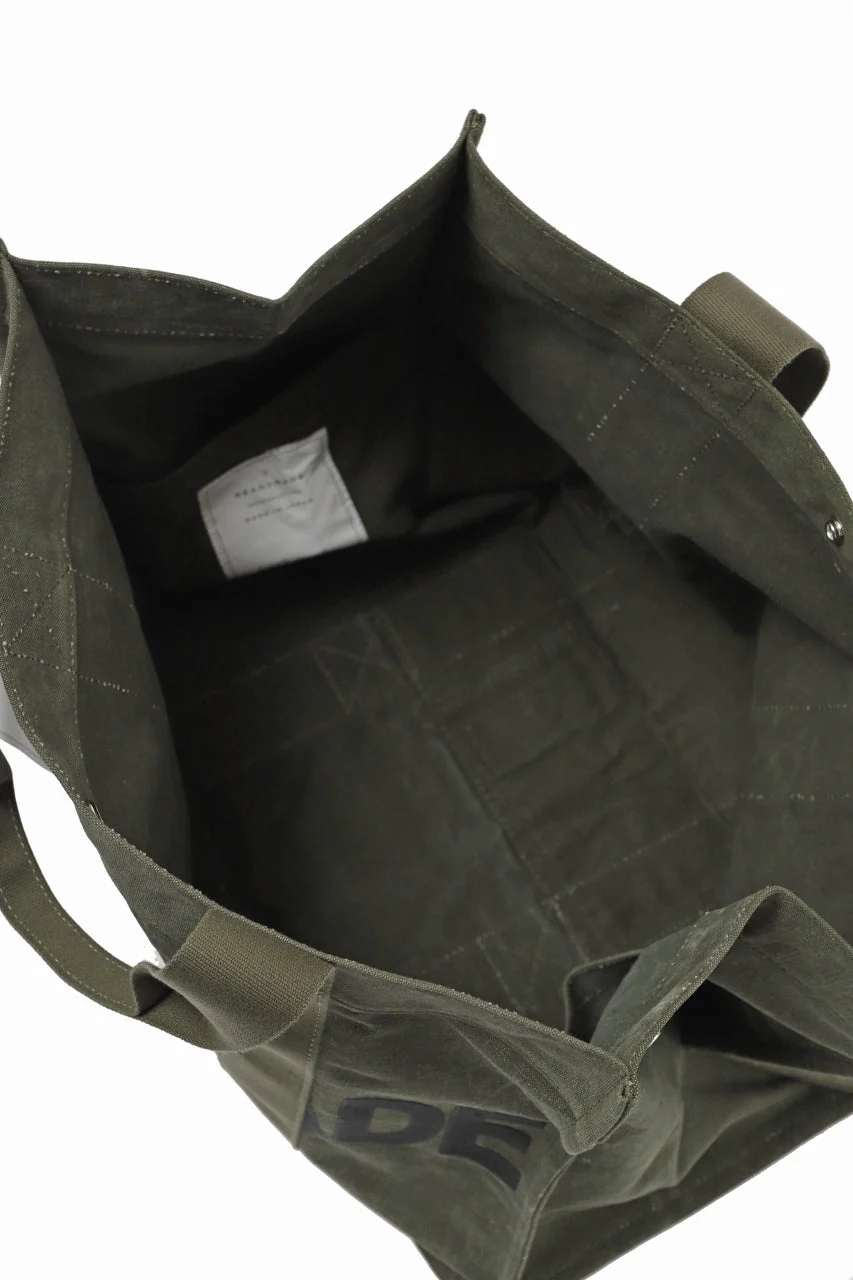 READYMADE EASY TOTE BAG LARGE (KHAKI #a) - Image 6