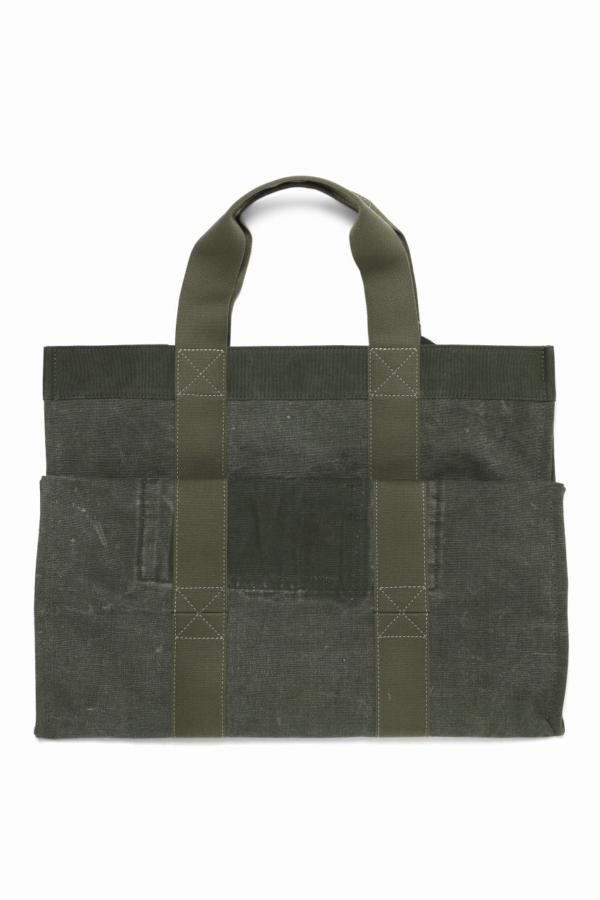 READYMADE EASY TOTE BAG LARGE (KHAKI #A) - Image 16