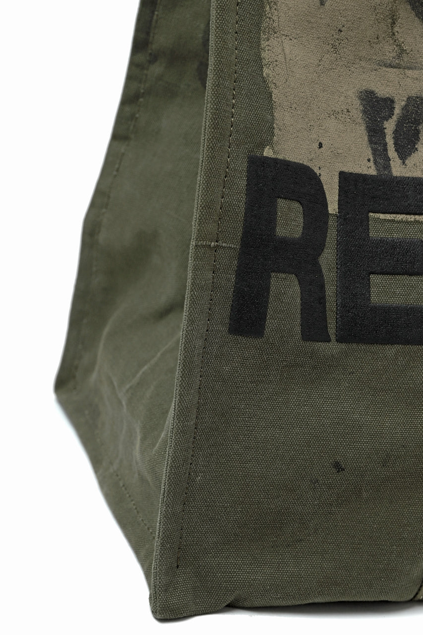 READYMADE EASY TOTE BAG LARGE (KHAKI #B) - Image 8