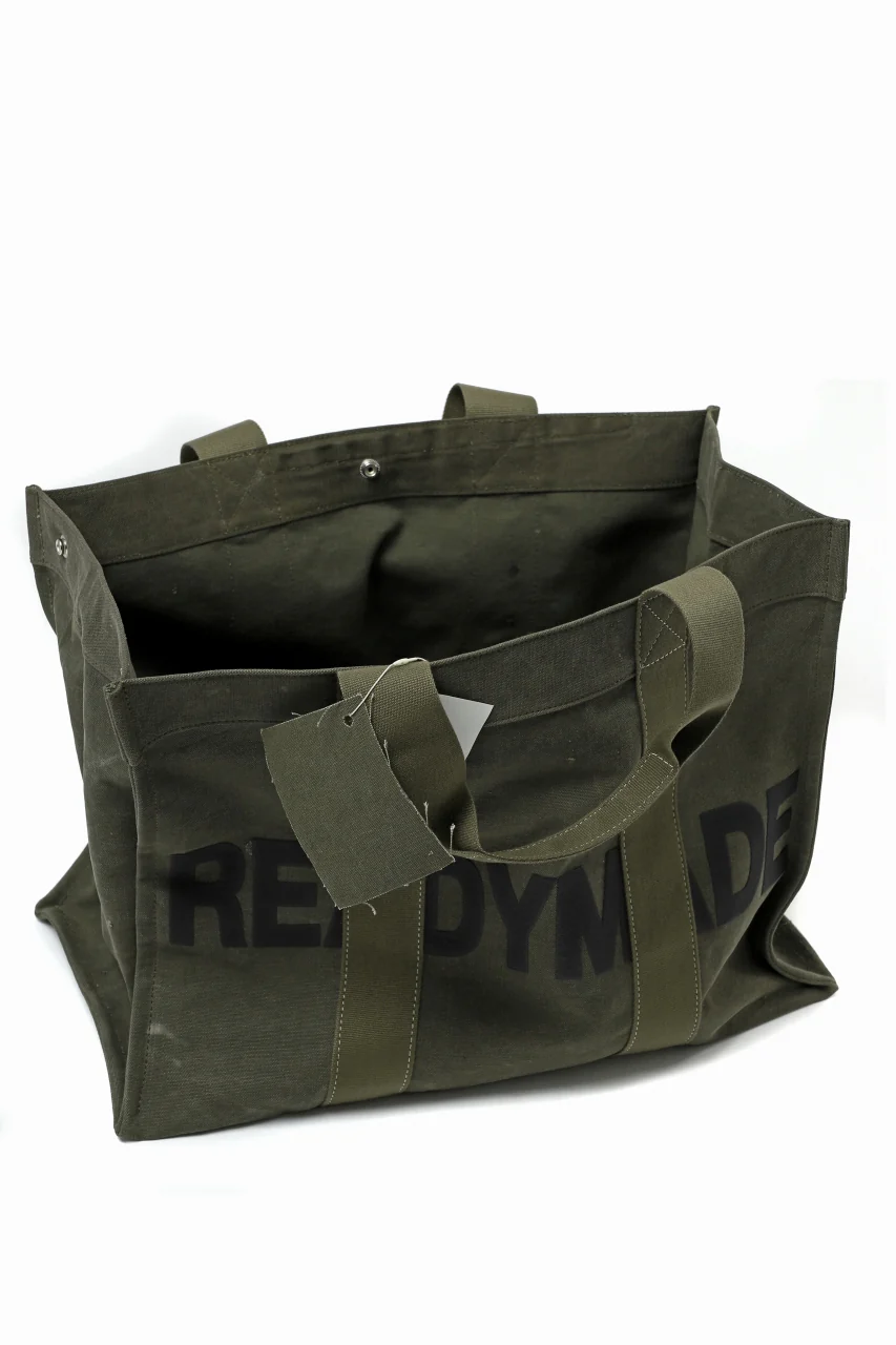 READYMADE EASY TOTE BAG LARGE (KHAKI #C) - Image 10