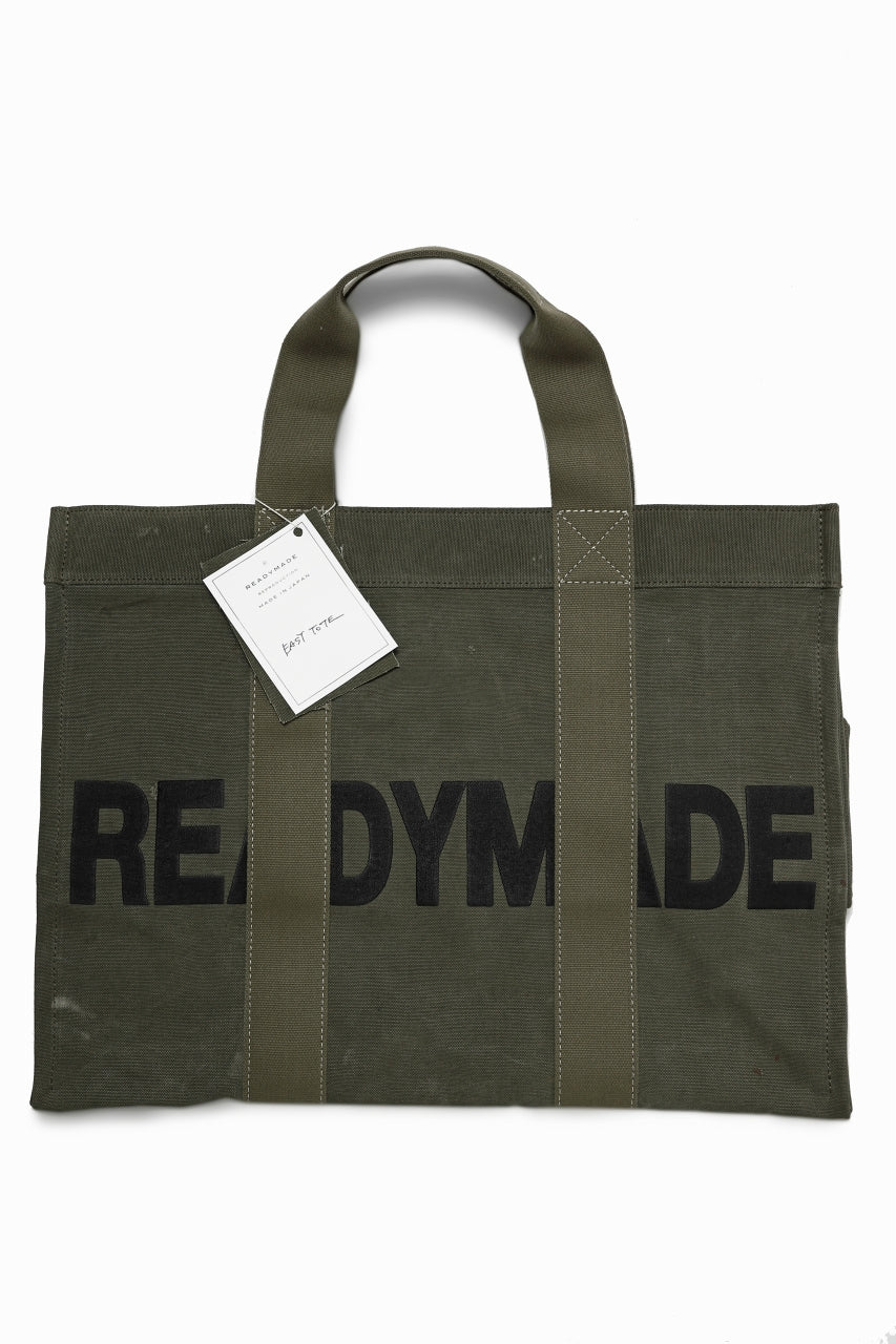 READYMADE EASY TOTE BAG LARGE (KHAKI #C) - Image 12
