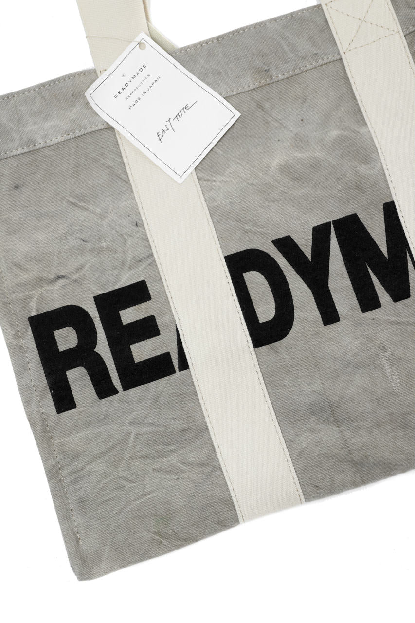 READYMADE EASY TOTE BAG LARGE (WHITE #a) - Image 4