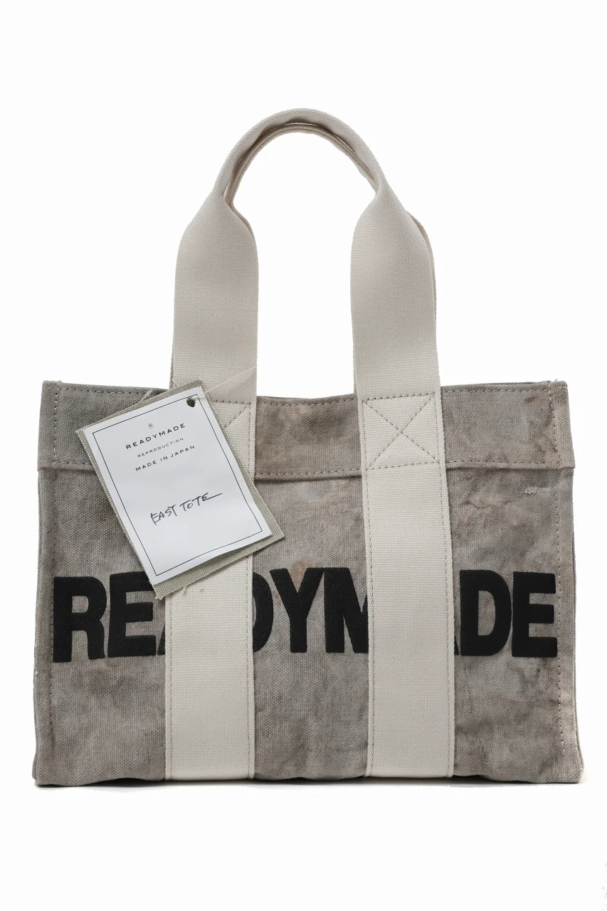 READYMADE EASY TOTE BAG LARGE (WHITE #A)