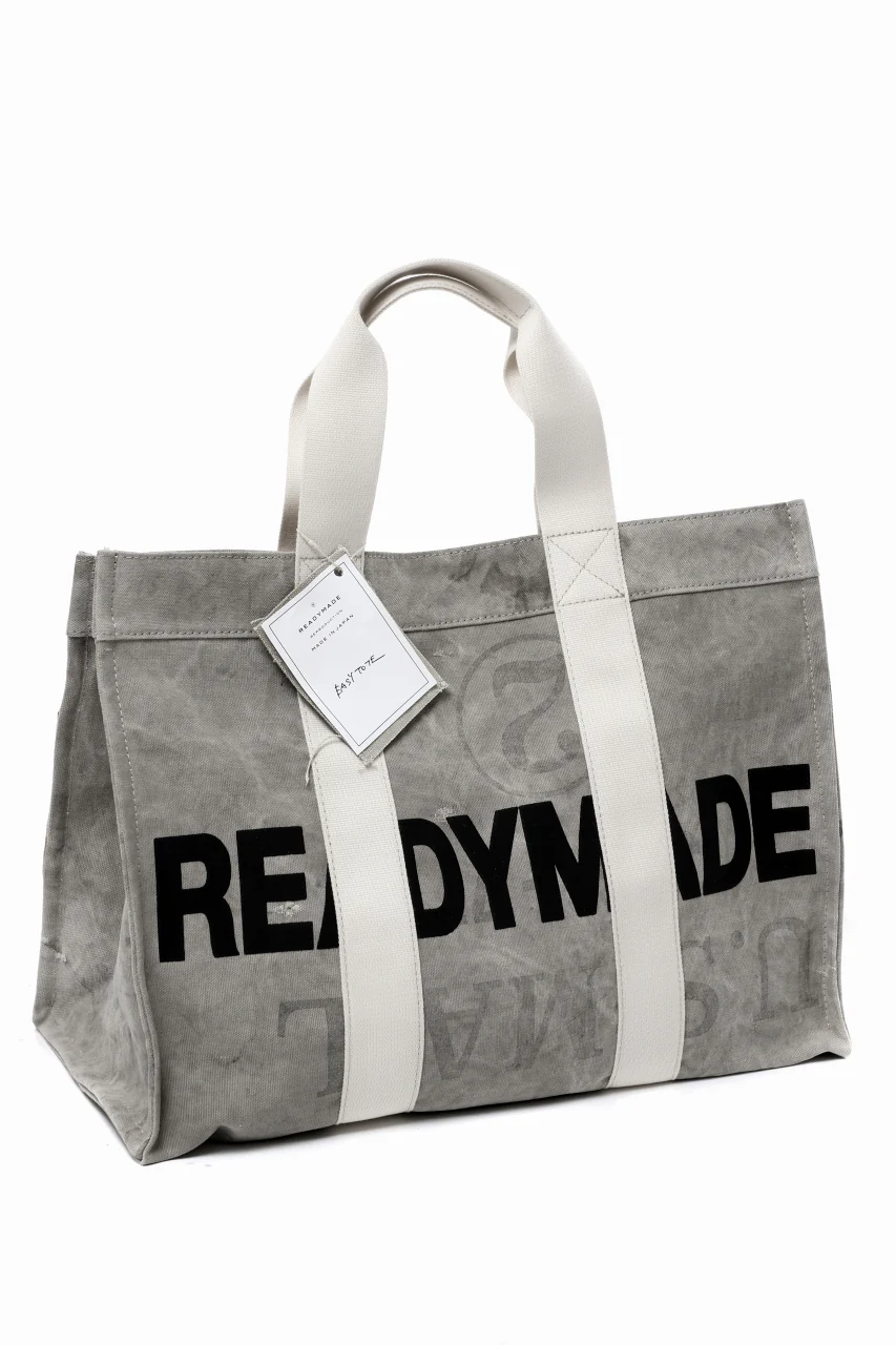 READYMADE EASY TOTE BAG LARGE (WHITE #B) - Image 2