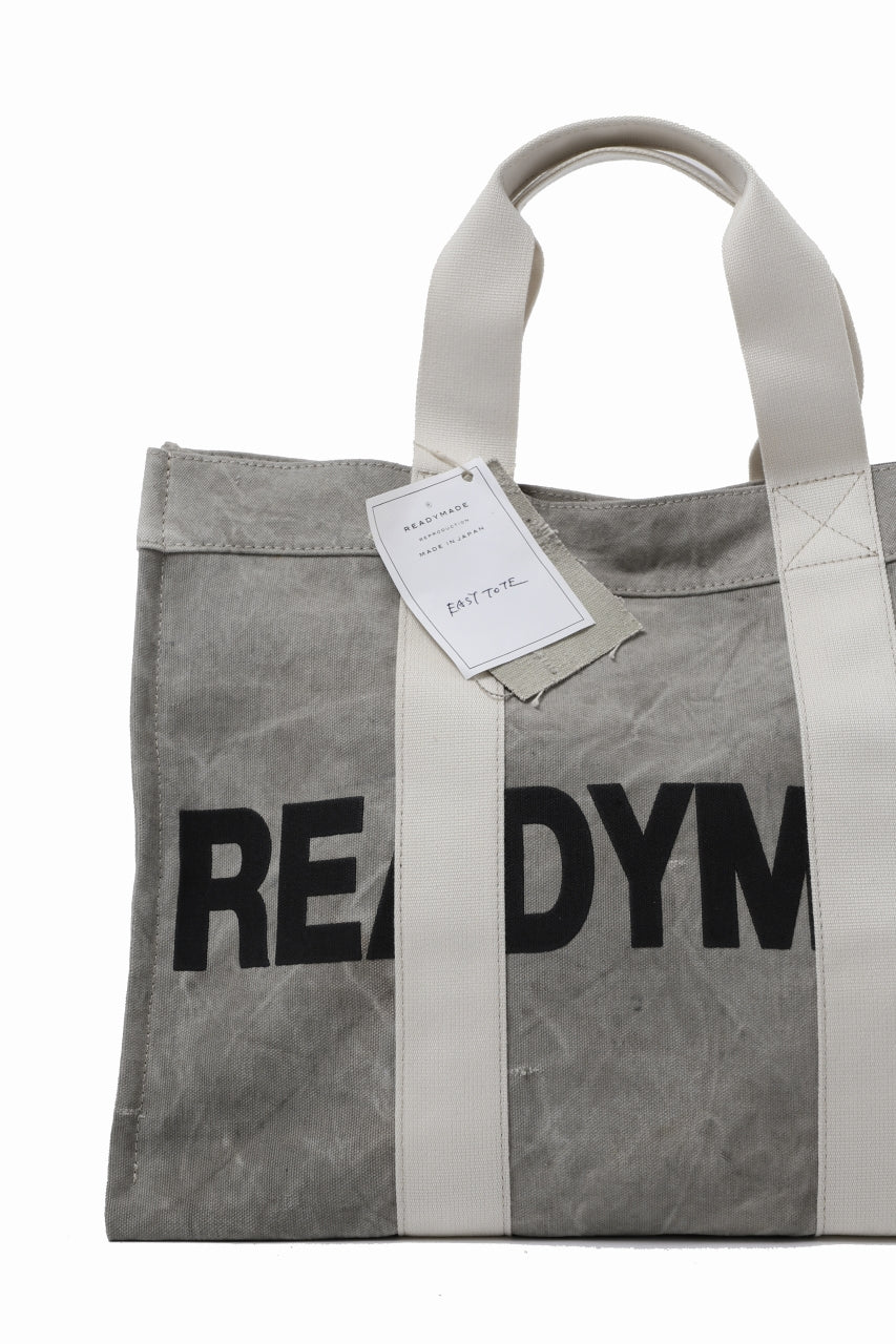 READYMADE EASY TOTE BAG LARGE (WHITE #C) - Image 6