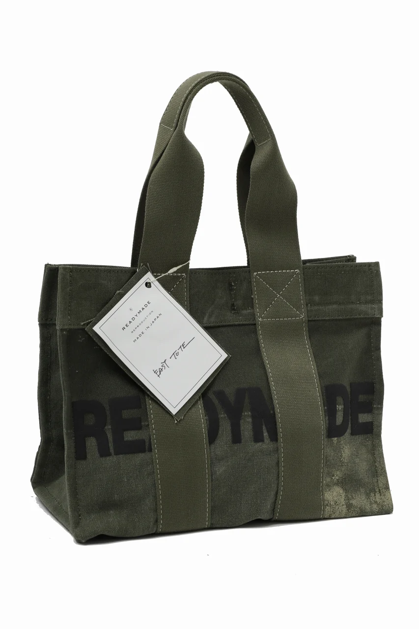 READYMADE EASY TOTE BAG SMALL (KHAKI #B) - Image 3