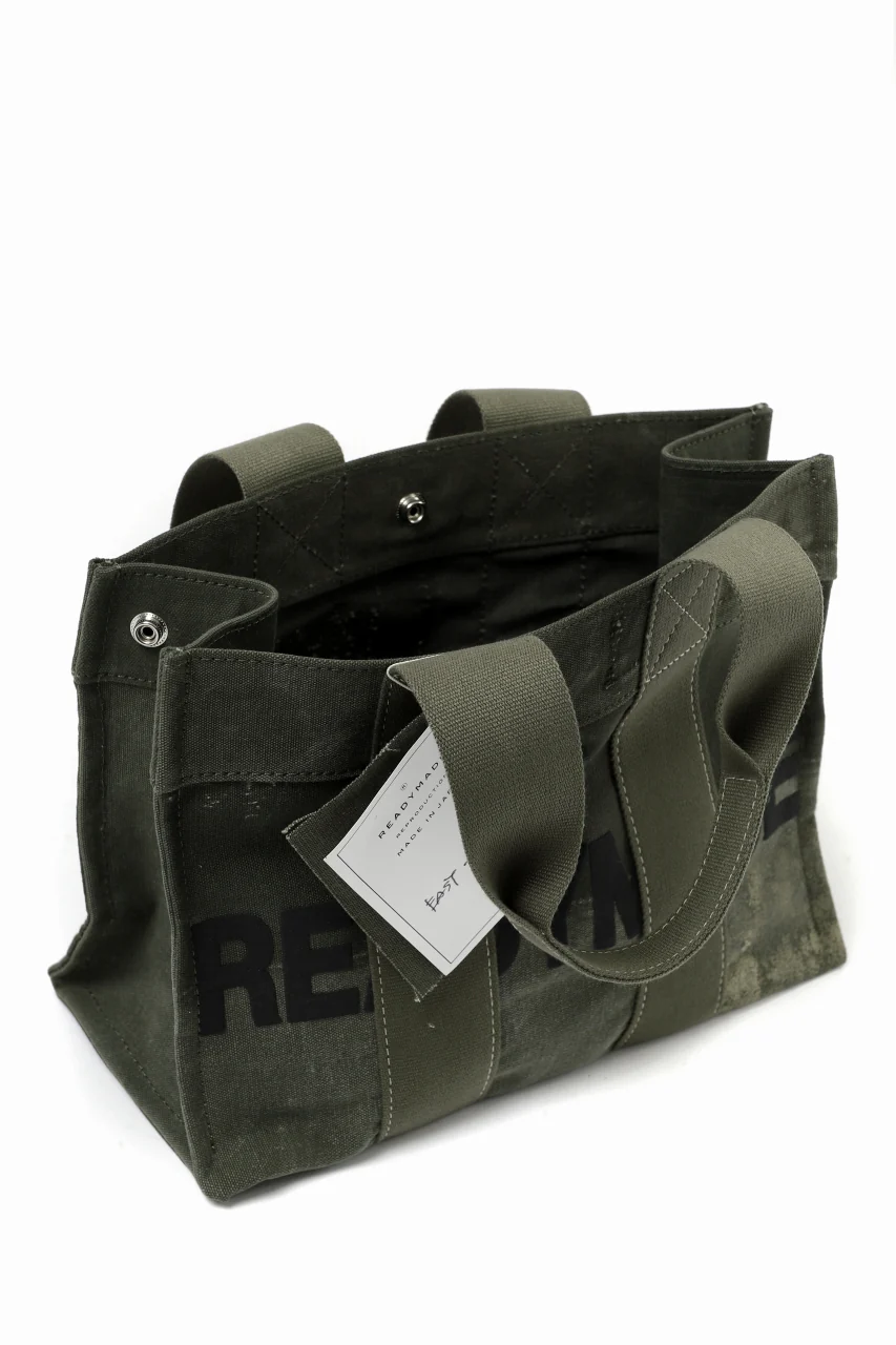 READYMADE EASY TOTE BAG SMALL (KHAKI #B) - Image 9