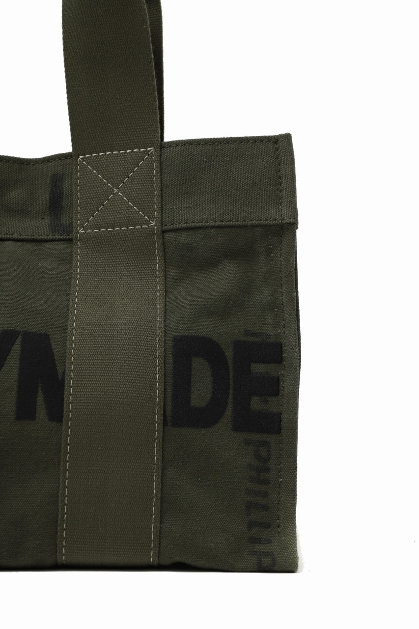 READYMADE EASY TOTE BAG SMALL (KHAKI #C) - Image 7