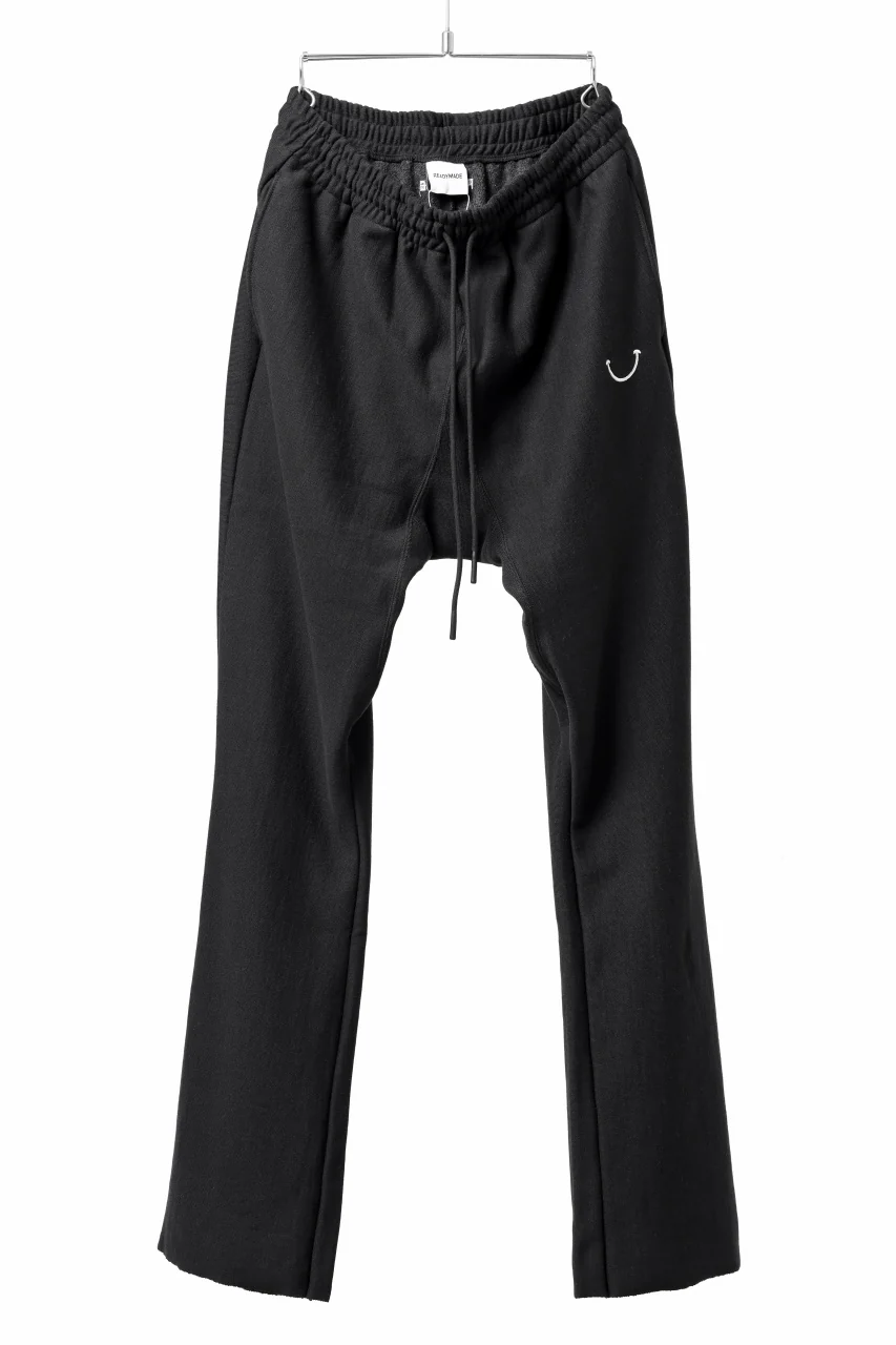 READYMADE FLARE SWEAT PANTS (BLACK)