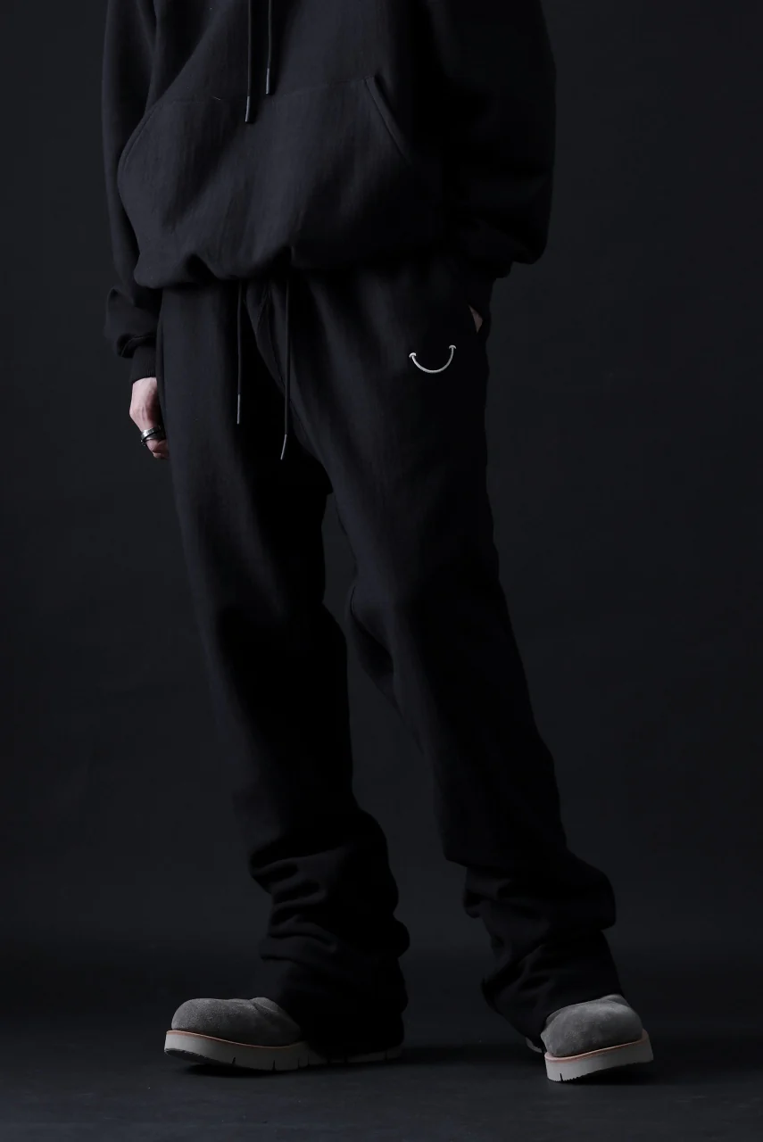 READYMADE FLARE SWEAT PANTS (BLACK) - Image 3