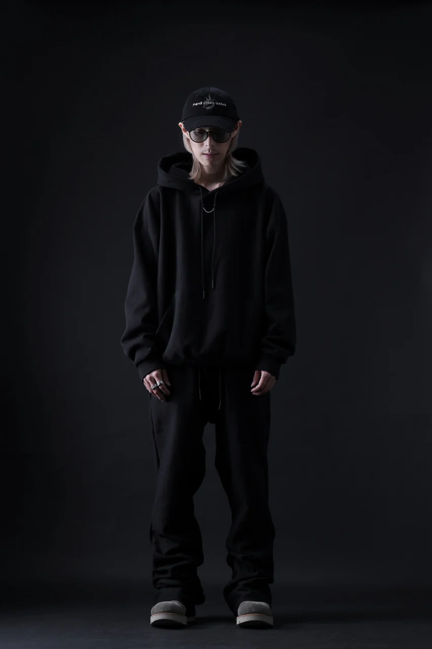 READYMADE FLARE SWEAT PANTS (BLACK) - Image 4