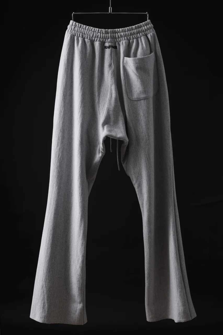 READYMADE FLARE SWEAT PANTS (GRAY) - Image 3