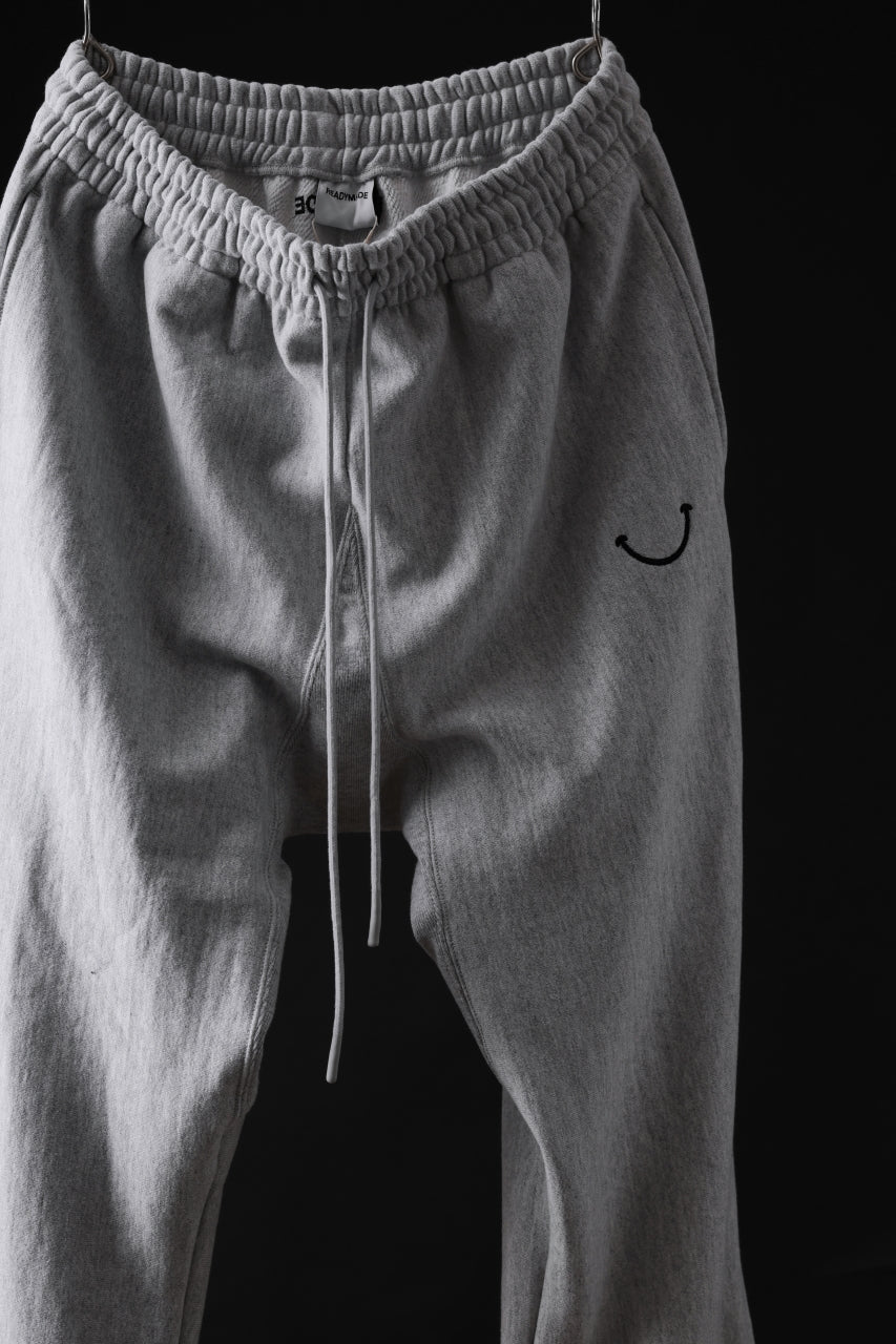 READYMADE FLARE SWEAT PANTS (GRAY) - Image 4