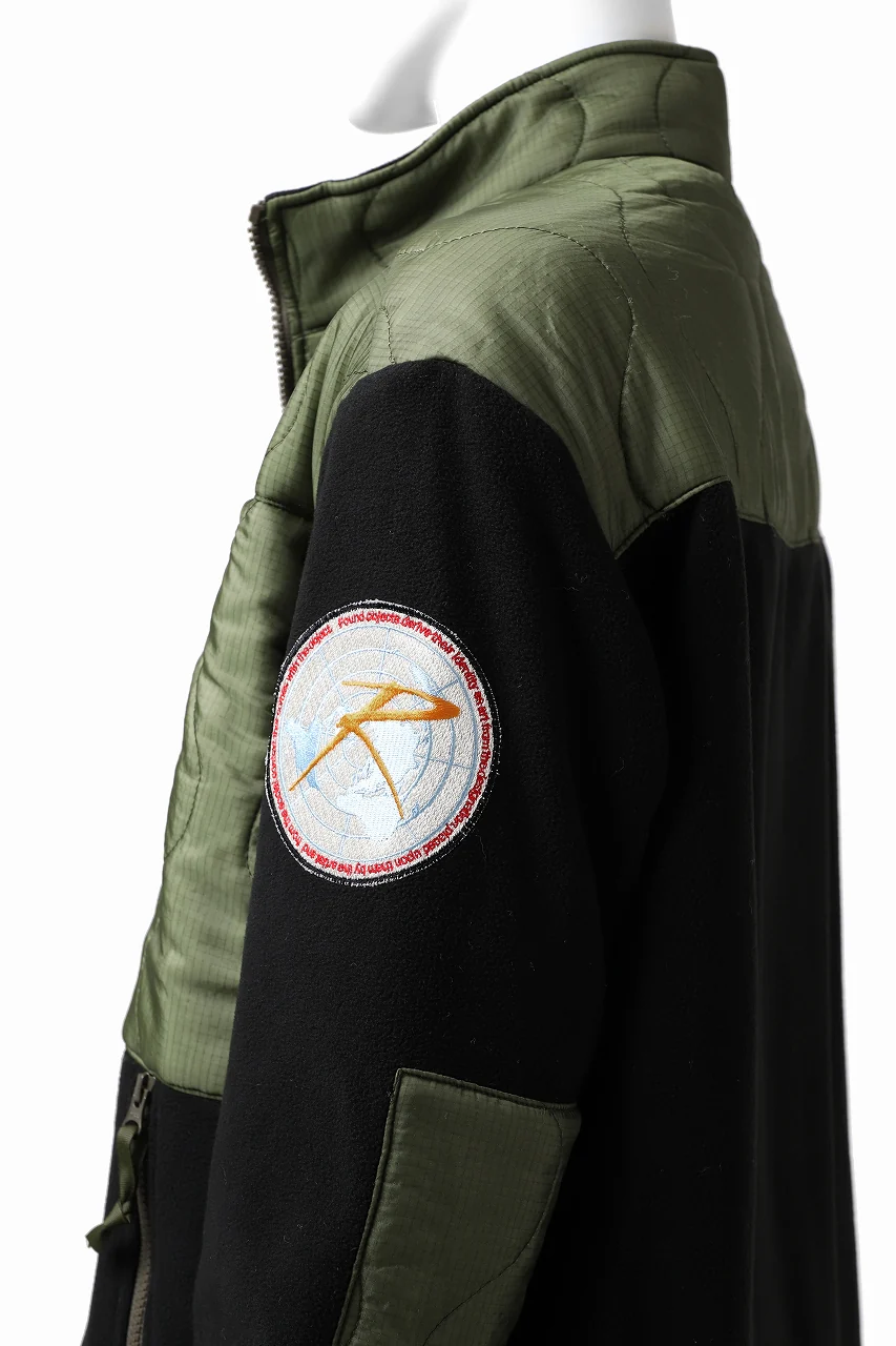 READYMADE FLEECE JACKET (BLACK #A) - Image 14