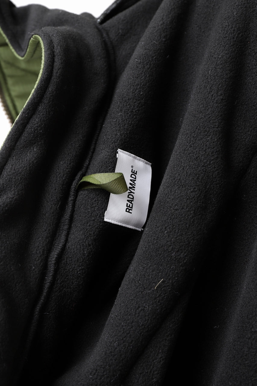 READYMADE FLEECE JACKET (BLACK #A) - Image 19