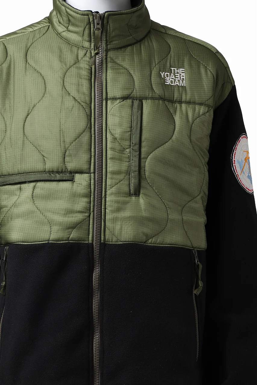 READYMADE FLEECE JACKET (BLACK #A) - Image 6
