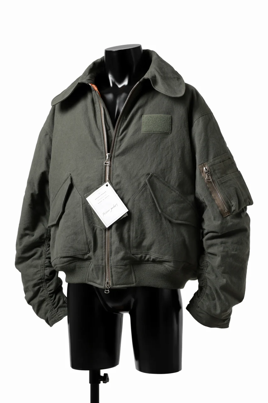 READYMADE FLIGHT JACKET (KHAKI) - Image 8
