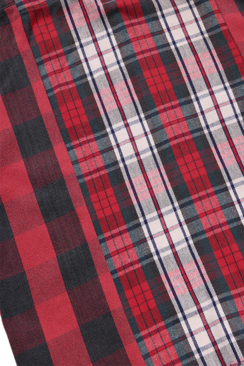 READYMADE FRANNEL SHIRT WITH SILVER BUTTON (ASSORT #A) - Image 18