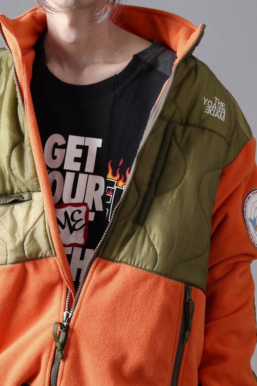 READYMADE FREECE JACKET (ORANGE) - Image 45