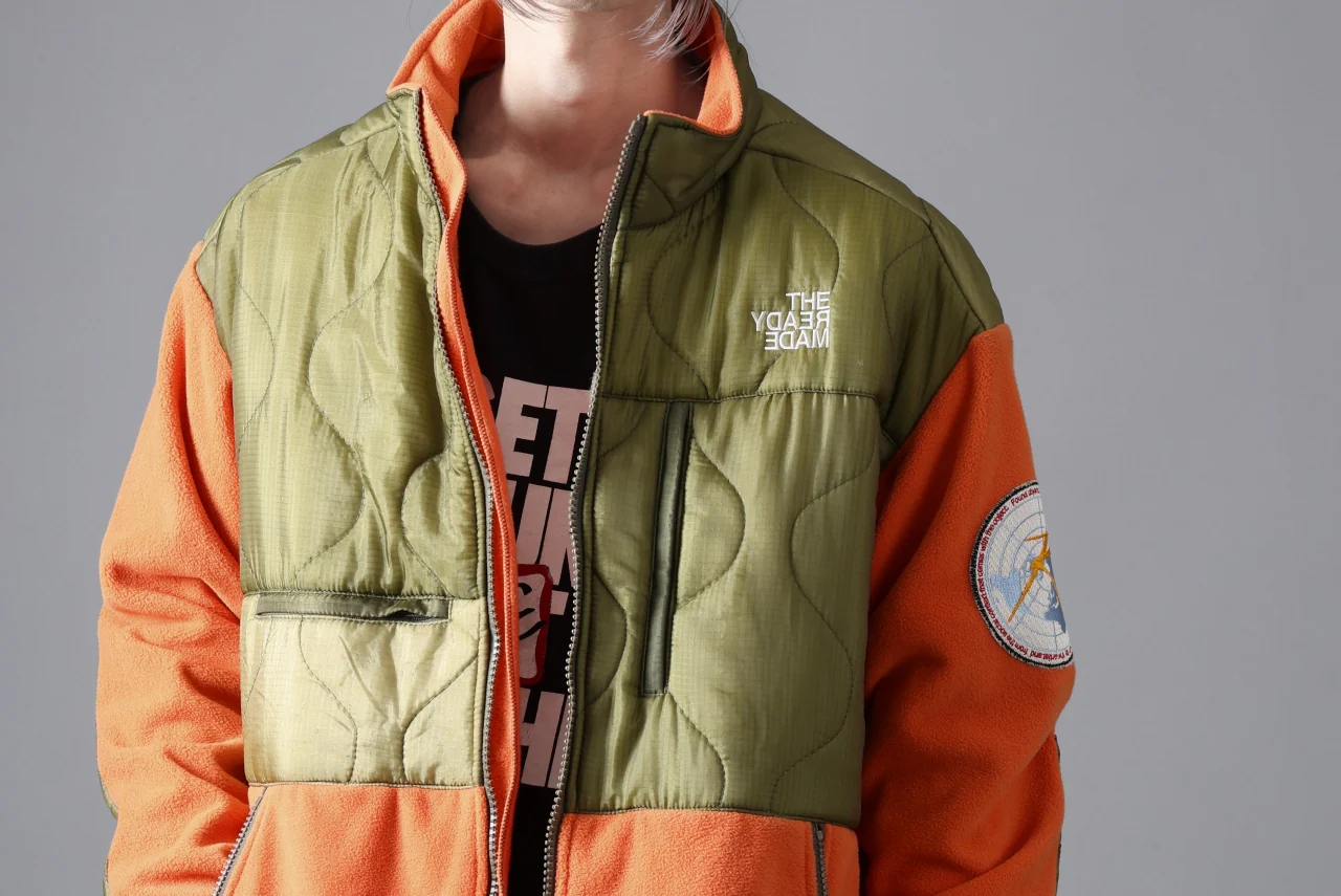 READYMADE FREECE JACKET (ORANGE) - Image 54